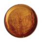 Assiettes plates terre de sienne Olympia Canvas 18 cm  (Lot de 6)