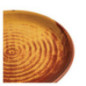 Assiettes plates terre de sienne Olympia Canvas 18 cm  (Lot de 6)