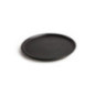 Assiettes plates noir mat  Olympia Canvas 26,5 cm  (Lot de 6)