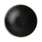 Assiettes creuses noir mat Olympia Canvas 20 cm  (Lot de 6)