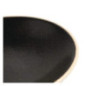 Assiettes creuses noir mat Olympia Canvas 20 cm  (Lot de 6)