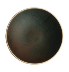 Assiettes creuses vert bronze Olympia Canvas 20 cm  (Lot de 6)