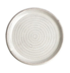 Assiettes plates blanc Murano Olympia Canvas 18 cm (Lot de 6)
