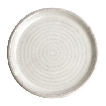 Assiettes plates blanc Murano Olympia Canvas 18 cm (Lot de 6)