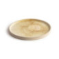 Assiettes plates bord droit beige moucheté Olympia Canvas 25 cm  (Lot de 6)