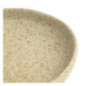 Assiettes creuses calottes beige moucheté Olympia Canvas 23 cm 