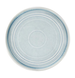 Assiette plate bleu cristallin Olympia Cavolo 270mm (lot de 4)