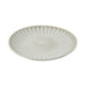 Assiettes plates Olympia Corallite grises 280 mm (lot de 6)
