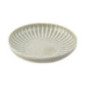 Assiettes calottes Olympia Corallite grises 220mm (lot de 6)