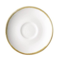 Soucoupes couleur craie pour tasses à espresso Olympia Kiln 115mm (lot de 6)