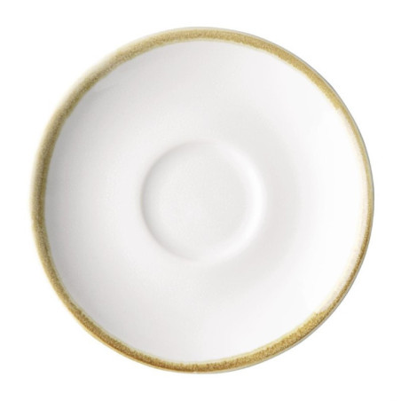 Soucoupes couleur craie pour tasses à espresso Olympia Kiln 115mm (lot de 6)