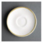 Soucoupes couleur craie pour tasses à espresso Olympia Kiln 115mm (lot de 6)