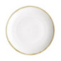Assiettes plates rondes couleur craie Olympia Kiln 280mm (lot de 4)
