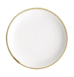 Assiettes plates rondes couleur craie Olympia Kiln 230mm (lot de 6)