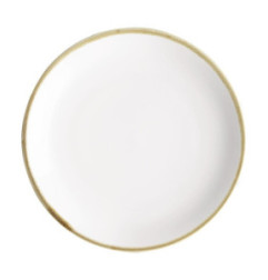 Assiettes plates rondes couleur craie Olympia Kiln 230mm (lot de 6)
