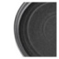 Assiettes plates rondes texturées Olympia Cavolo noires 270mm (lot de 4)