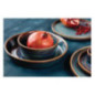 Bols plats ronds irisés Olympia Cavolo 143mm (lot de 6)