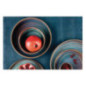 Bols plats ronds irisés Olympia Cavolo 143mm (lot de 6)