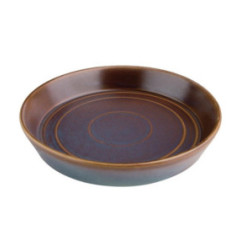 Bols plats ronds irisés Olympia Cavolo 220mm (lot de 4)