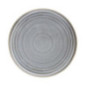 Assiettes plates rondes Olympia Cavolo anthracite 270mm (lot de 4)