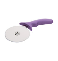 Roulette à pizza code couleur violet allergènes Hygiplas 102mm