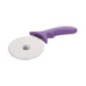 Roulette à pizza code couleur violet allergènes Hygiplas 102mm