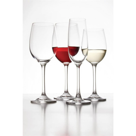 Verre à vin en cristal Modale Olympia 395ml (Lot de 6)