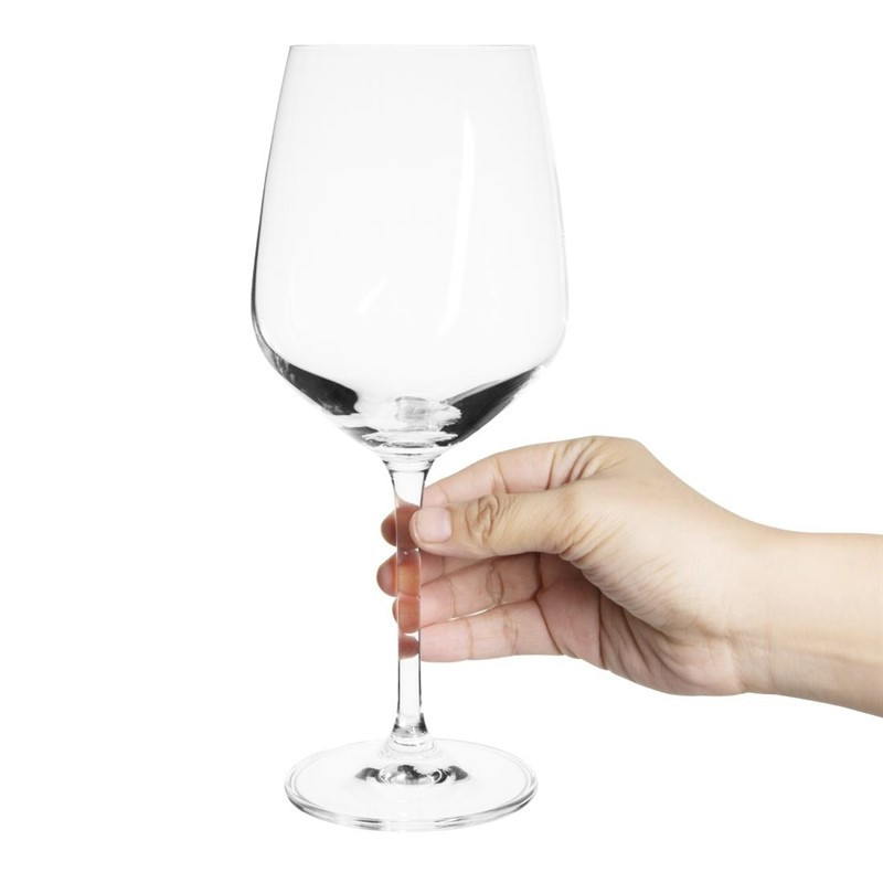 Verre à vin en cristal Chime Olympia 620ml (Lot de 6)