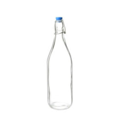 Bouteille d'eau en verre Olympia 1L (Lot de 6)