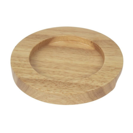 Support en bois clair pour mini cocotte Y259 et mini poêle GJ553 Olympia