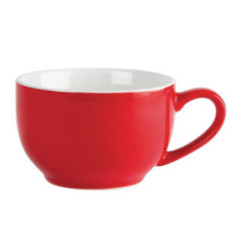 Tasse à café Olympia rouge 228ml (Lot de 12)