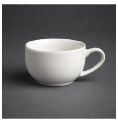 Tasse à café Olympia blanche 228ml (Lot de 12)