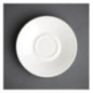 Soucoupe pour tasse espresso Olympia blanche  (Lot de 12)