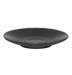 Soucoupe pour tasse espresso Olympia grise  (Lot de 12)