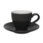Soucoupe pour tasse espresso Olympia grise  (Lot de 12)