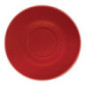 Soucoupe pour tasses 228ml et 340ml Olympia rouge (Lot de 12)