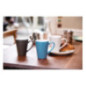 Soucoupe pour tasses 228ml et 340ml Olympia rouge (Lot de 12)