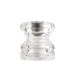 Ensemble sel et poivre miniature transparent Olympia