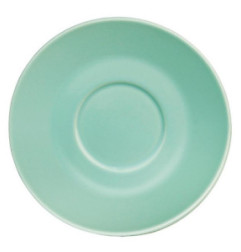 Soucoupe pour tasses 228ml et 340ml Olympia verte (Lot de 12)