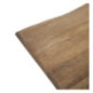 Grande planche en acacia bords ondulés Olympia 355x250x15mm manche 85mm