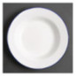 Assiette creuse en acier émaillé Olympia 245mm lot de 6