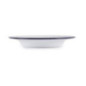 Assiette creuse en acier émaillé Olympia 245mm lot de 6