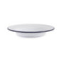 Assiette creuse en acier émaillé Olympia 245mm lot de 6