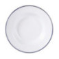 Assiette creuse en acier émaillé Olympia 245mm lot de 6