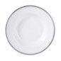 Assiette creuse en acier émaillé Olympia 245mm lot de 6