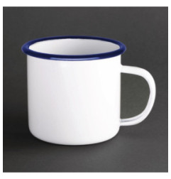 Mug en acier émaillé Olympia (Lot de 6)