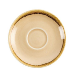 Soucoupe couleur sable Olympia Kiln pour GP330 140mm (Lot de 6)