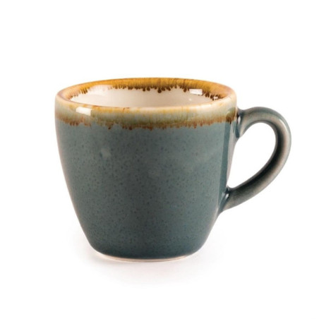 Tasse à espresso couleur océan Olympia Kiln 85ml (Lot de 6)