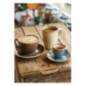 Tasse à espresso couleur mousse Olympia Kiln 85ml (Lot de 6)