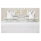 Nappe blanche bande de satin Mitre Luxury 1780 x 1780mm